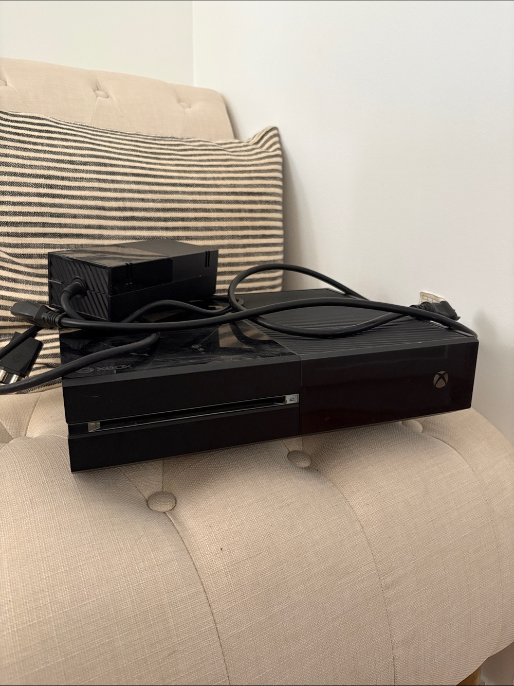 Microsoft Xbox One Console with Power Brick - Black